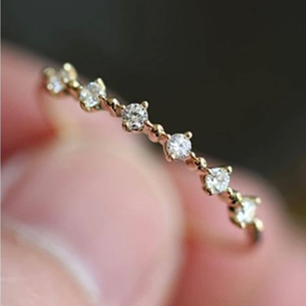 Dainty CZ Ring - Picture 4 of 6